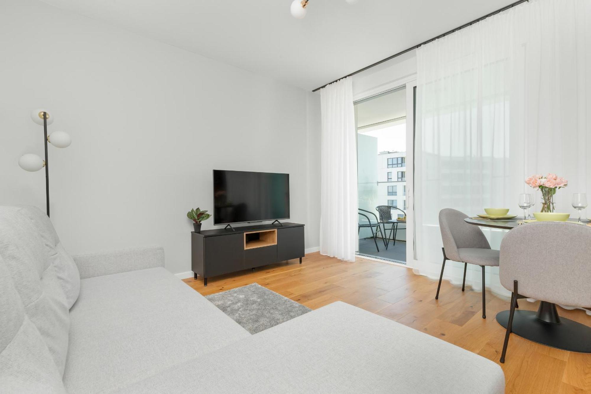 Apartament Na 15 Pietrze Z Widokiem Na Zatoke W Gdyni I Parkingiem By Noclegi Renters Gdynia Bagian luar foto